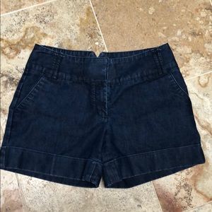 Express denim shorts size 0